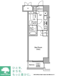 コンフォリア三宿の物件間取画像